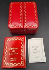 Vintage Panthere de Cartier Watch Box 527 Instructions Dealer Booklet - No Watch picture