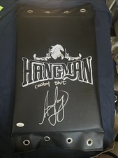 AEW Hangman Adam Page Turnbuckle Pad Signed Cowboy Sh*t inscribed By Adam Page picture