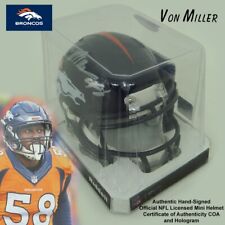 Von Miller Denver Broncos Autographed Riddell Speed Mini Helmet w/ COA picture
