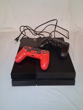 Sony PlayStation 4 PS4 Console Black w/ 2 Wireless Controllers HDMI 500 GB picture