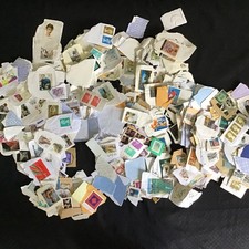 Huge Bag of Unsearched Vintage US, &Intl. Postage Stamps 1950s 60s 70s ??? LOOK picture