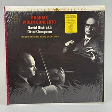 BRAHMS Violin Concerto OISTRAKH KLEMPERER Angel S-35836 Stereo - NEAR MINT picture