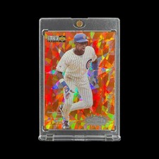 SAMMY SOSA RARE ORANGE CRACKED ICE CRASH CARD 1996 Upper Deck - Cubs picture