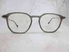 Vintage Europa Eyeglasses Frame Women's Gray Plastic Full Rim Square 49-18-145 picture