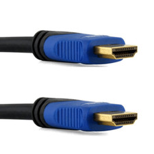 HDMI 1.4 CABLE Cord 6FT 10FT 15FT 25FT 30FT 50FT 75FT 100FT HIGH SPEED Blue Lot picture
