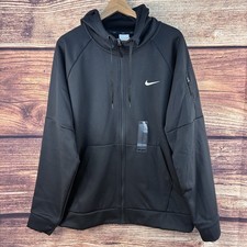 Nike Therma-FIT Fitness Full-Zip Hoodie Black DQ4830-010 NWT Men Size XL picture