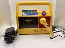 RARE VTG Kool-Aid AM/FM Radio Cassette Player Recorder W/MicrophoneTested Works picture