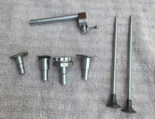 G Boley 8mm Watchmaker Lathe Rest Pivot Polishing Support Set Runners 7m G2U picture