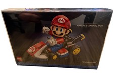 LEGO Super Mario & Standard Kart 72037 NEW SEALED W/ Custom Plastic Protector picture
