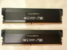 Crucial Pro Overclocking 32GB (2x16GB) DDR5-6000 CL36 UDIMM Kit CP16G60C36U5B picture