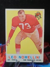 VINTAGE 1959 TOPPS LEO NOMELLINI #19 OLD SAN FRANCISCO 49ERS picture
