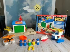 Vintage Fisher Price Little People Floating Marina #2582 COMPLETE. BOX. MINT picture