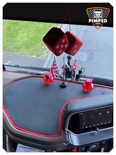 Dashboard mats for Daf XG+ XG  XF new gen available smooth any color, dash mats picture
