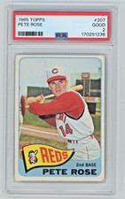 1965 Topps #207 PETE ROSE PSA PSA 2 picture