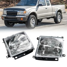 For 1997-2000 Toyota Tacoma Headlight Halogen Set Driver & Passenger Side picture