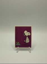 1971 Le Figurine di Linus 187 Serie Danze Snoopy Woodstock Peanuts Italian Card picture