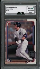 Aaron Judge 2015 Bowman (Topps) Graded 10 Rookie Card #150 RC New York Yankees picture