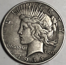 1934 D Peace 