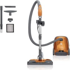Kenmore 81214 200 Pet Friendly Canister Vacuum  HEPA 2-Motor 3 Tools Orange picture