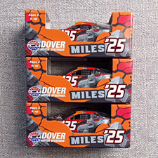 NASCAR Diecast Lot (3) Dover Motor Speedway 2025 Program Cars Denny Hamlin Rare picture