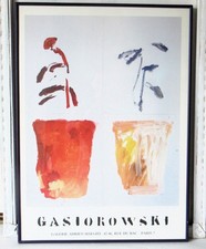 1995 French Exhibition Poster, Gerald Gasiorowski Pots de Fleurs 171-172 picture