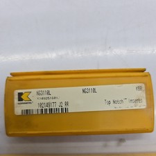 10Pcs  Kennametal NG3110L  K68 Grade Carbide Top Notch Inserts 102149177 picture