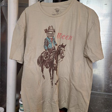 Ween Band T-Shirt Cowboy Horse Graphic Tee Gift for fan Reprint PA6662 picture