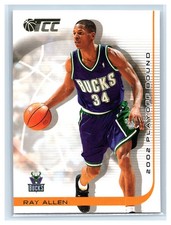 2001-02 Topps TCC Ray Allen Milwaukee Bucks picture