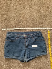 Faded Glory blue denim shorts 16 picture