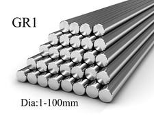 1pcs Titanium 99.99% Ti Grade 1 Gr.1 GR1 Rod Round Bar Diameter 3mm To 100mm picture