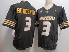 3 Colors Luther Burden III 3# Missouri Tigers Jersey All Stitched picture