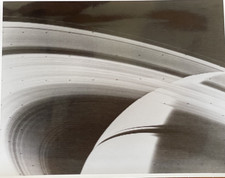 VINTAGE SPACE NASA PHOTO SATURN  VOYAGER  JPL KODAK PAPER picture