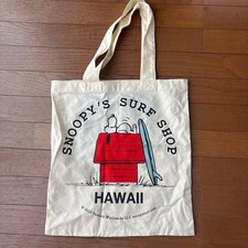 SNOOPY'S SURF SHOP Tote Bag Hawaii Limited picture