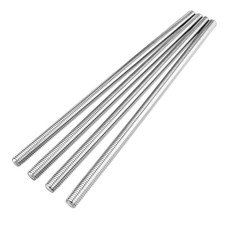 4Pcs M10 X 250Mm Fully Threaded Rod, 1.5Mm Pitch, 304 Stainless Steel Long picture