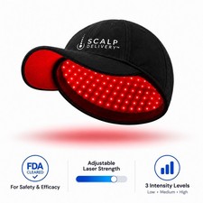 Scalp Delivery AURA 272 Laser Hair Growth Cap 272 Diodes 650nm 5mW No LEDs picture