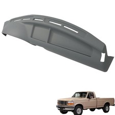 Light Gray Dash Cover Replacement for 1992-1996 F150 F250 F350 Bronco 12-115-LGR picture