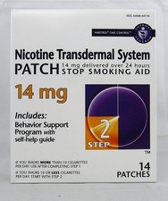 Habitrol Step 2 Nicotine Patches 14mg 14 Total patches Exp 3/2027+ picture