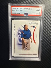 2004 Playoff Prime Signatures #56 Bill Belichick PSA 9 #/999 picture