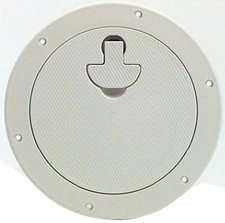 Bomar Deckplate Cut Out [White] 10-1/2