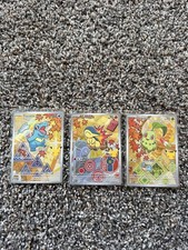 Pokémon First Partner Series 2 - Johto - Chikorita, Cyndaquil, Totodile🔥💎3 picture
