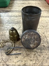 WW2 IMPERIAL JAPANESE ARMY Type 88 Instantaneous Short Delay Fuse W/ Case picture