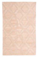 Vintage Hand Woven Area Rug 5'3