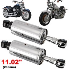 For Harley Softail FLSTC 1989-1999 Heavy Duty Chrome Shocks Adjustable FS-04503 picture