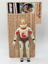 GI Joe 1983 Ace 100% Complete Vintage Hasbro Action Figure With Card  picture