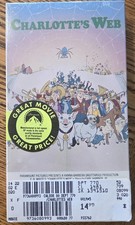 Vintage Charlotte's Web VHS Tape Paramount Home Video Factory Sealed Old Stock picture