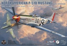 Border 1/35 BF-015 North American P-51D Mustang Full Interior Fighter Aircraft picture