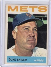 DUKE SNIDER (HOF) 1964 Topps #155-New York Mets picture