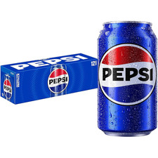 Pepsi Cola Soda Pop, 12 fl oz, 12 pack Cans -  picture