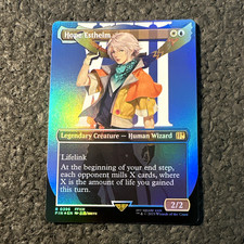 Magic: The Gathering Hope Estheim 0396 FF Rare Foil Borderless ENG c1-2 picture