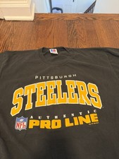 Mens Pittsburgh Steelers Pro Line Russell shirt size XL picture